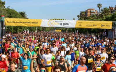 Tot preparat per a córrer el diumenge la Volta a peu València del centenari