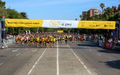 Més de 6200 persones gaudeixen de la gran festa de la Volta a peu València