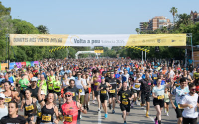 La Volta a peu València 2025 reuneix a 8500 persones en l’edició més nombrosa d’esta dècada