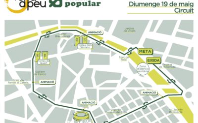 La Volta a Peu València Caixa Popular 2019 adapta su recorrido a la distancia de 6,2 kilómetros