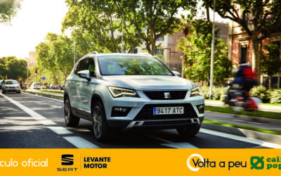 El Seat Ateca de Levante Motor será el vehículo oficial de la Volta a Peu València Caixa Popular 2018